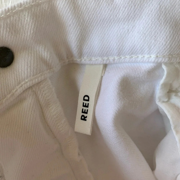New GRLFRND Reed Cropped Slim Jeans Bronco White NWT Women Denim 31 - Picture 11 of 16